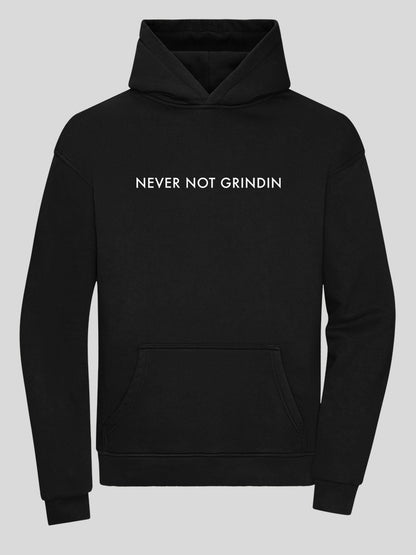 Never Not Grindin Script - Hoodie